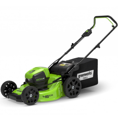 GREENWORKS GD60LM46HP 60V (46 см) бесщеточная (без АКБ и ЗУ)-2