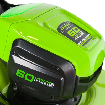 GREENWORKS GD60LM46HP 60V (46 см) бесщеточная (без АКБ и ЗУ)-6